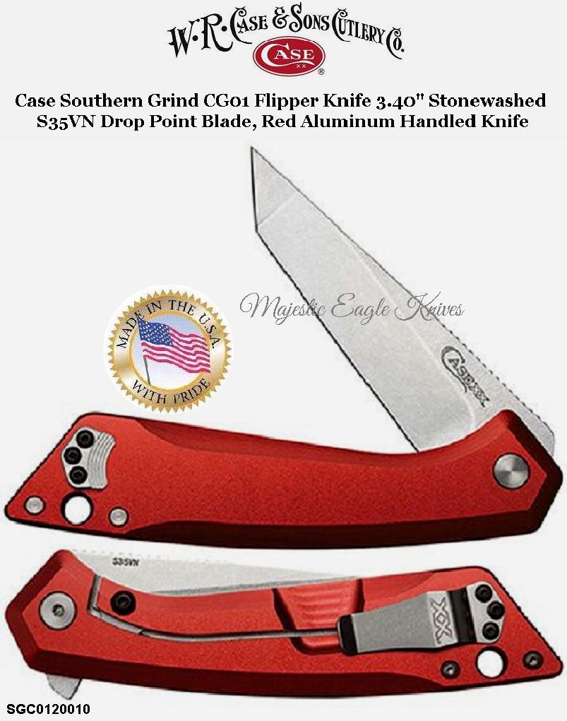 W.R. Case & Sons Cutlery SGC0120010 Case Southern Grind CG01 Flipper